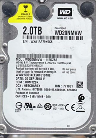 WD20NMVW-11EDZS6, DCM HBMT2BK, 2TB USB 2.5 Hard Drive