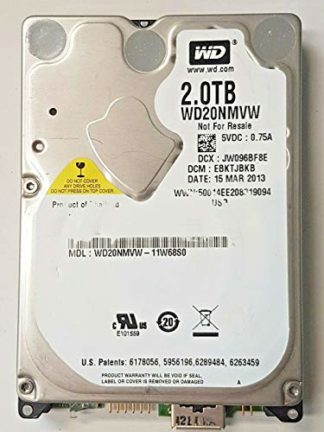 WD20NMVW-11W68S0 DCM EBKTJBKB DCX JW096BF8E 15 MAR 2013 Product of Thailand