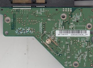 WD2500AAKX-75U6AA0, 2061-771640-103 AL, WD SATA 3.5 Leiterplatte (PCB)