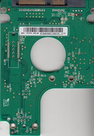 WD2500BJKT-75F4T0, 2061-701574-A00 AC, WD SATA 2.5 Leiterplatte (PCB)