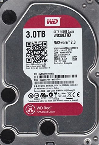 WD30EFRX-68EUZN0, DCM HHNNHTJCH, Western Digital 3TB SATA 3.5 Festplatte