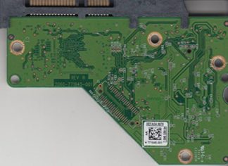 WD30EZRX-00D8PB0, 771945-001 AA, WD SATA 3.5 Leiterplatte (PCB)