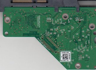 WD30EZRX-00SPEB0, 771945-E01 AC, WD SATA 3.5 Leiterplatte (PCB)