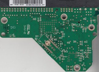 WD3200AAJB-00TYA0, 2061-701494-200 AC, WD IDE 3.5 Leiterplatte (PCB)