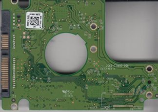 WD3200BEKT-75PVMT1, 771692-806 AJ, WD SATA 2.5 Leiterplatte (PCB)