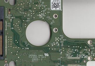 WD3200BUCT-63TWBY0, 771820-B00 AA, WD SATA 2.5 Leiterplatte (PCB)