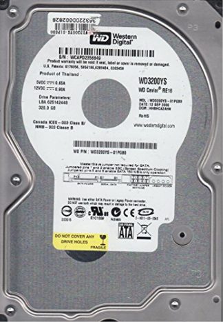 WD3200YS-01PGB0, DCM HHBHCA2AHN, Western Digital 320GB SATA 3.5 Festplatte