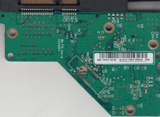 WD5000AAJS-22YFA0, 2061-701477-100 AD, WD SATA 3.5 Leiterplatte (PCB)