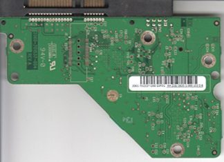 WD5000AAKS-00D2B0, 2061-701537-U00 10PD1, WD SATA 3.5 Leiterplatte (PCB)