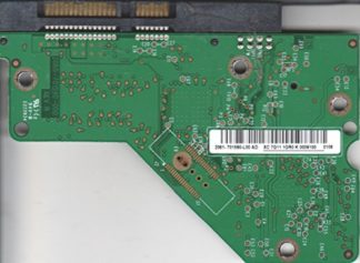 WD5000AAKS-22A7B2, 2061-701590-L00 AD, WD SATA 3.5 Leiterplatte (PCB)