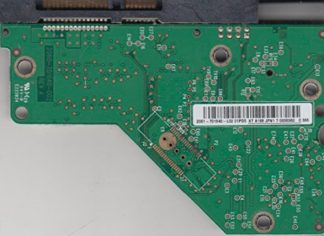 WD5000AAKS-75V0A0, 2061-701640-L02 01PD5, WD SATA 3.5 Leiterplatte (PCB)