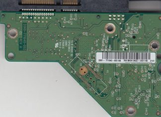 WD5000AAKX-001CA0, 2061-771640-S03 AB, WD SATA 3.5 Leiterplatte (PCB)