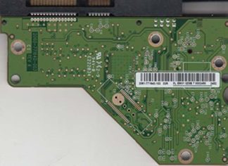 WD5000AAKX-00ERMA0, 2061-771640-103 03R, WD SATA 3.5 PCB