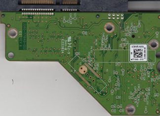 WD5000AAKX-221CA1, 771640-S13 AA, WD SATA 3.5 Leiterplatte (PCB)