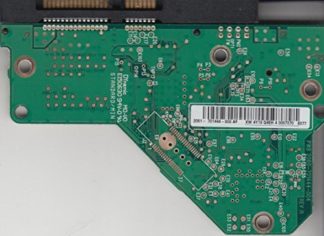 WD5000AAVS-00ZTB0, 2061-701444-600 AF, WD SATA 3.5 Leiterplatte (PCB)