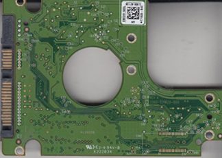 WD5000BPVT-22HXZT3, 771820-B00 AH, WD SATA 2.5 Leiterplatte (PCB)