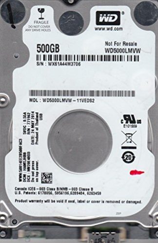 WD5000LMVW-11VEDS2, DCM HAMTJHBB, Western Digital 500GB USB 2.5 Festplatte