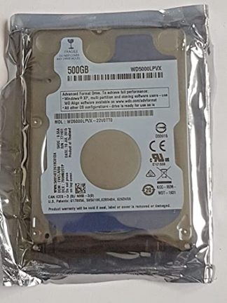 WD5000LPVX-22V0TT0 DCM EVKTJVBB SN WXS1Exxxxxx 10 JUL 2015 Thailand