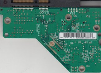 WD5001ABYS-01YNA0, 2061-701477-900 AD, WD SATA 3.5 Leiterplatte (PCB)