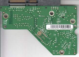 WD6400AACS-00M3B0, 2061-701640-700 02PD3, WD SATA 3.5 Leiterplatte (PCB)