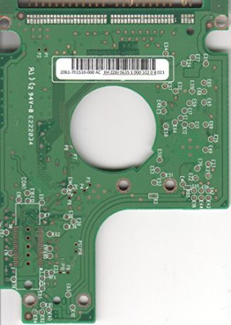 WD800BEVE-00UYT0, 2061-701510-000 AC, WD IDE 2.5 Leiterplatte (PCB)