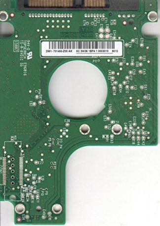 WD800BEVS-08RST2, 2061-701450-Z00 AK, WD SATA 2.5 Leiterplatte (PCB)