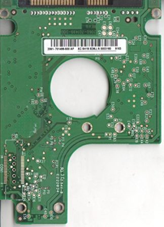WD800BEVT-75ZCT2, 2061-701499-500 AF, WD SATA 2.5 Leiterplatte (PCB)