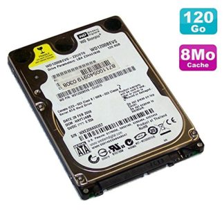 Western Digital Festplatte 120 GB sata 2.5" Scorpio WD1200BEVS 22UST0 Laptop