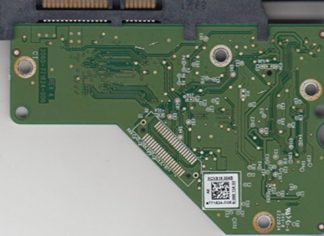 wd10ezex-22rkka0, 771824–706 AA, WD Sata 3,5 PCB